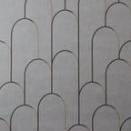 Art deco grijs (set van 4 rollen)