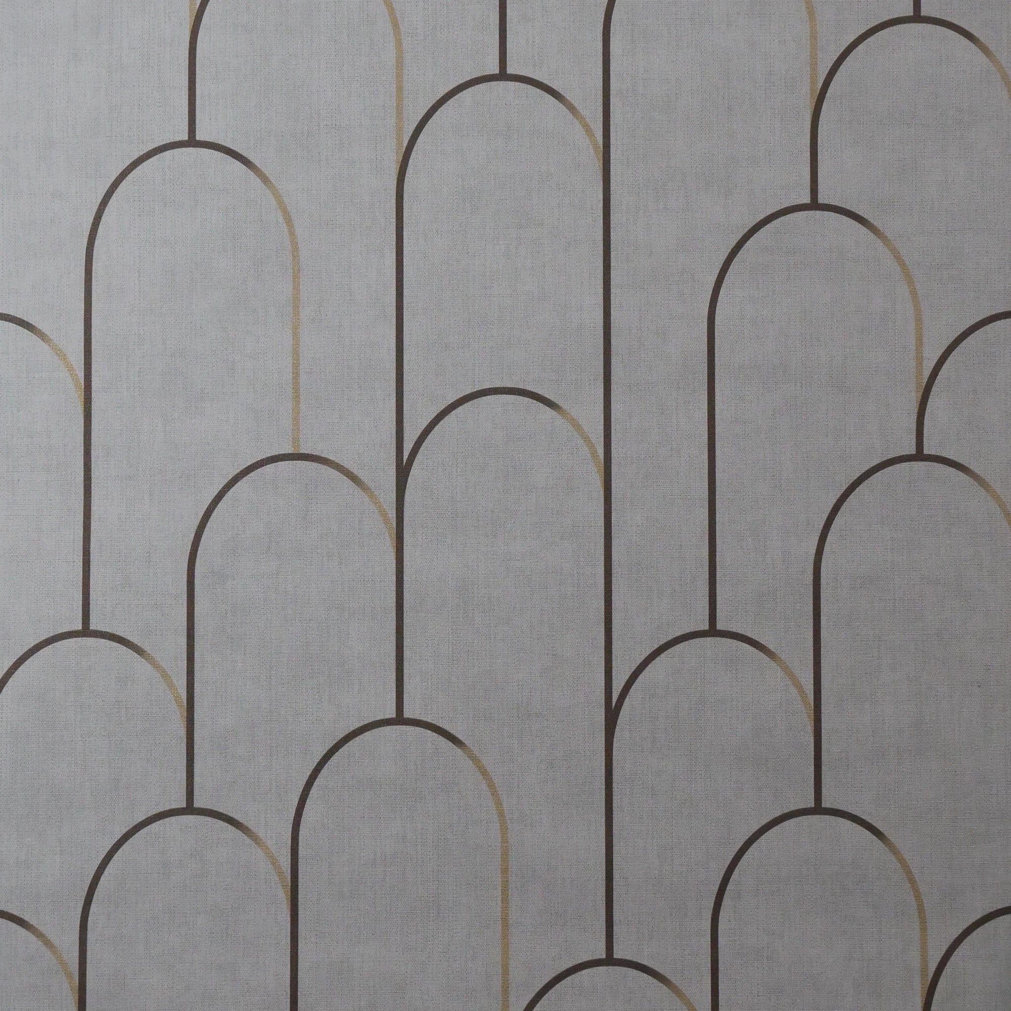 Art deco grijs (set van 4 rollen)