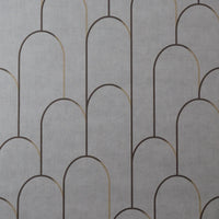 Art deco grijs (set van 4 rollen)