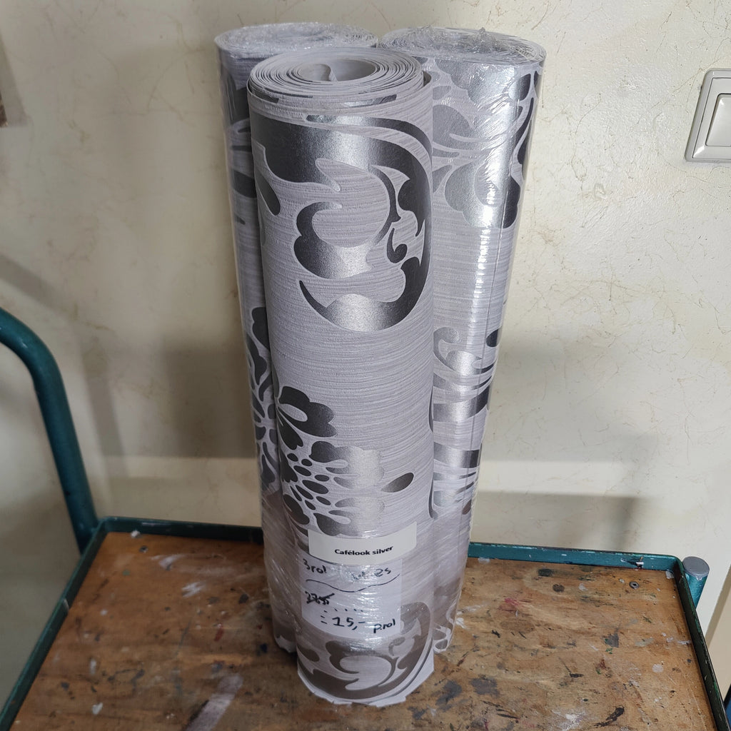Cafélook silver (set van 3 rollen)