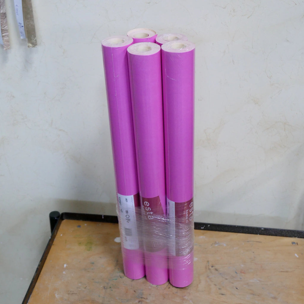 Roze effen (set van 4,5 rollen)