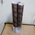 Bruin wave (set van 3 rollen)