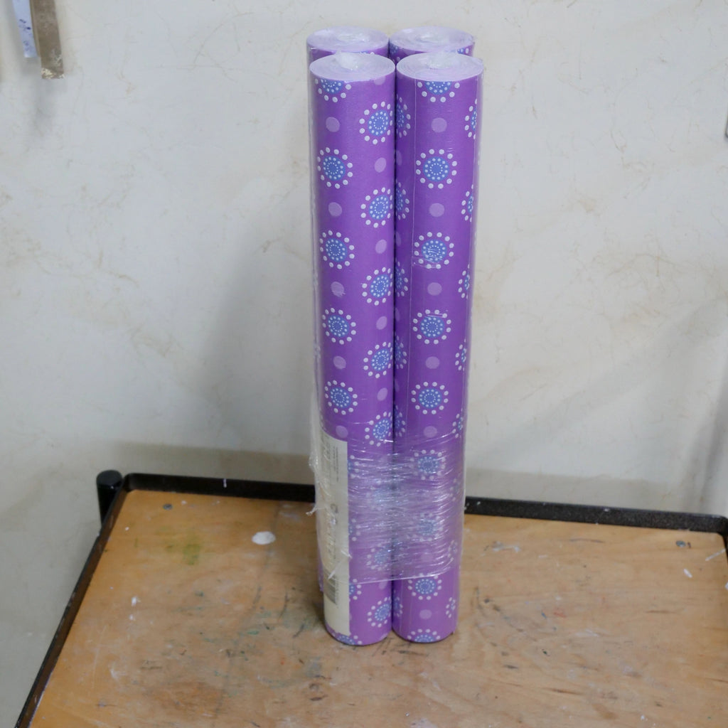 Paars cirkel (set van 4 rollen)