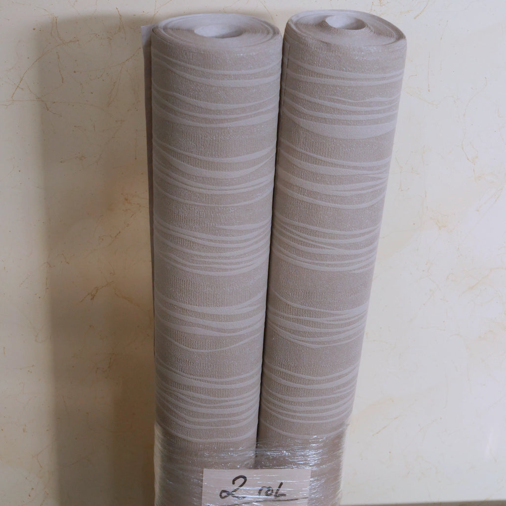 Taupe waterval (set van 2 rollen)
