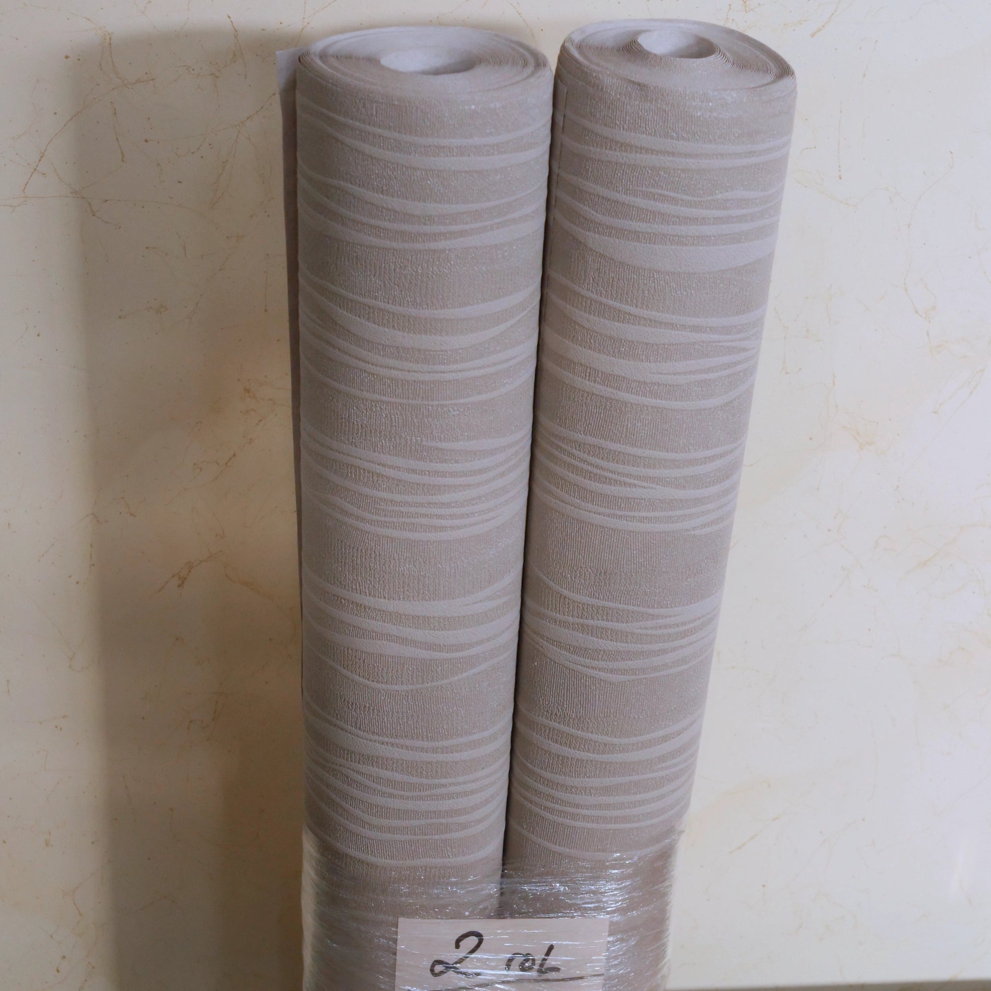 Taupe waterval (set van 2 rollen)