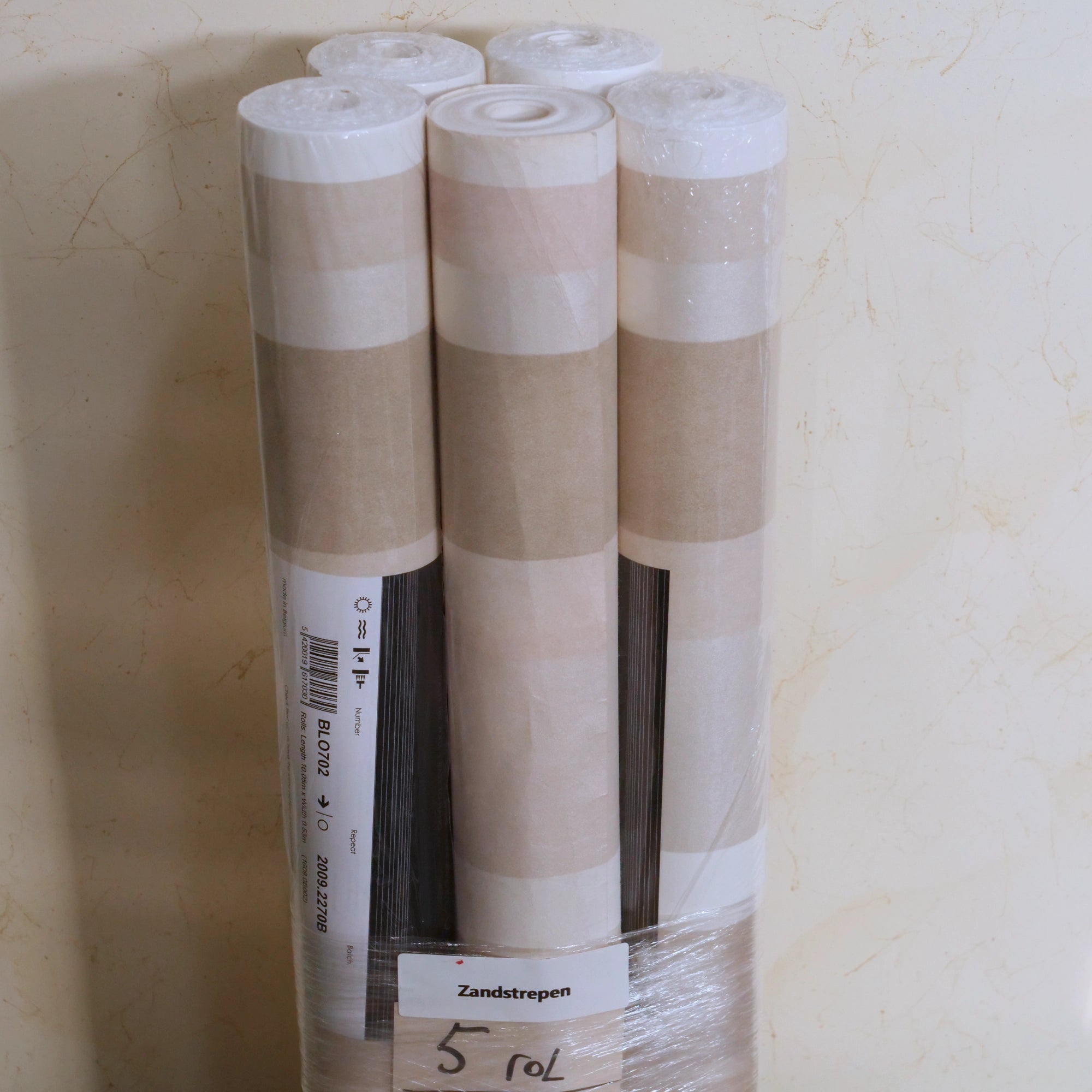 Zandstreep (set van 5 rollen)
