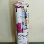 Alfabet roze (set van 2 rollen)