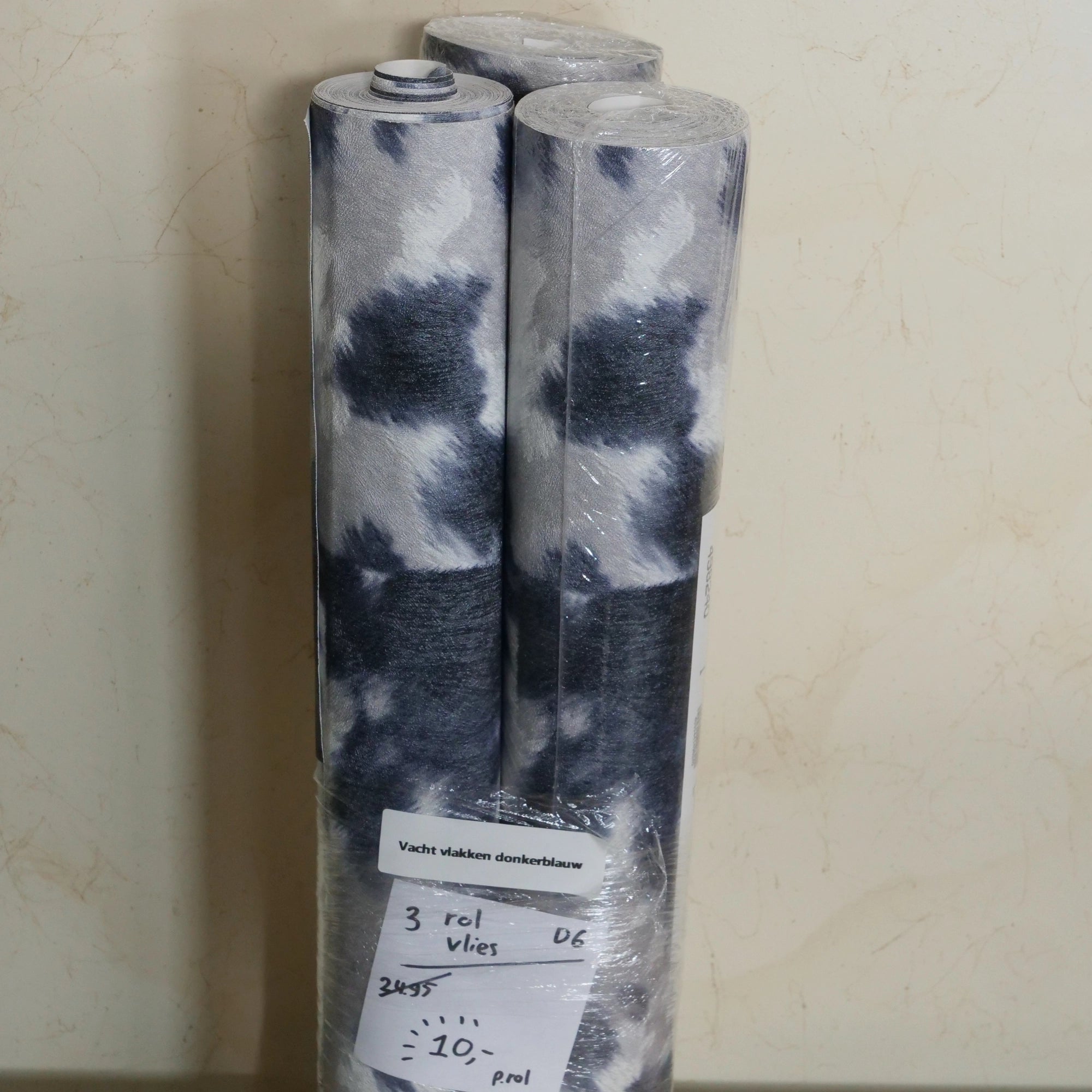 Vacht vlakken donkerblauw