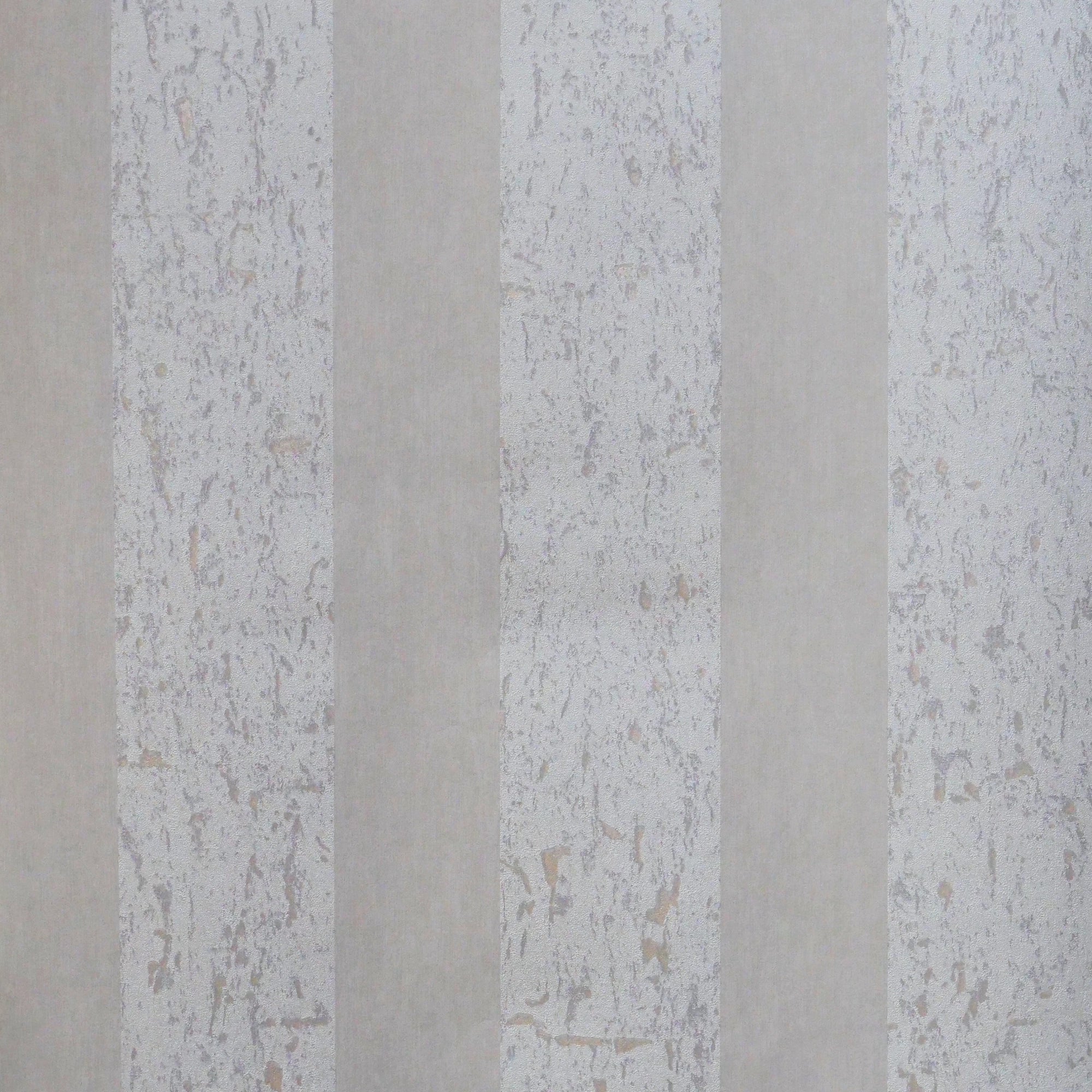 Strepen licht taupe (per rol)