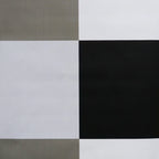 Dambord zwart grijs (per rol)