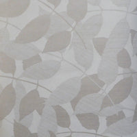 Bladeren taupe parelmoer (set van 2 rollen)