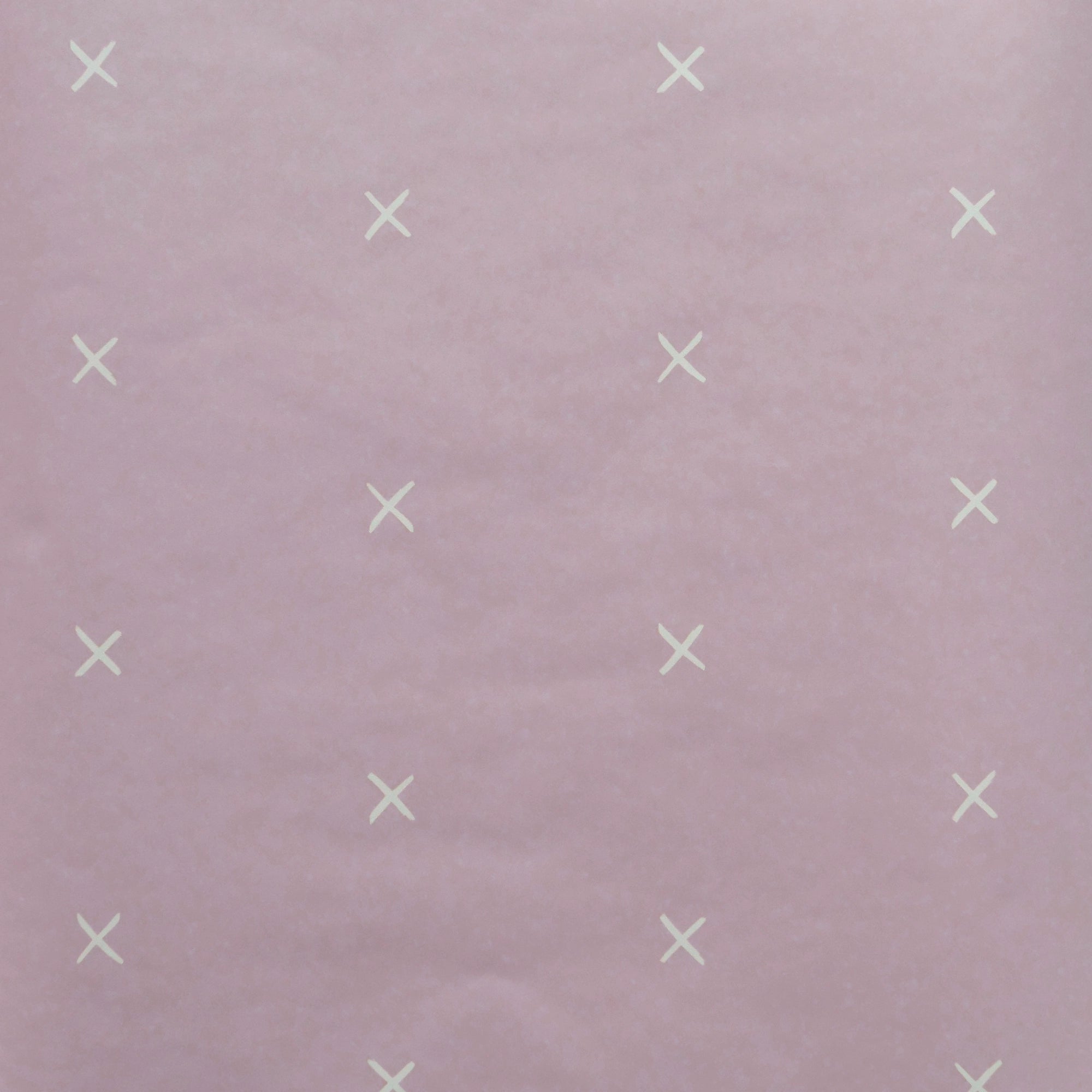Lief roze met kruisjes (per rol) Hoofdafbeelding