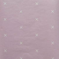 Lief roze met kruisjes (per rol)