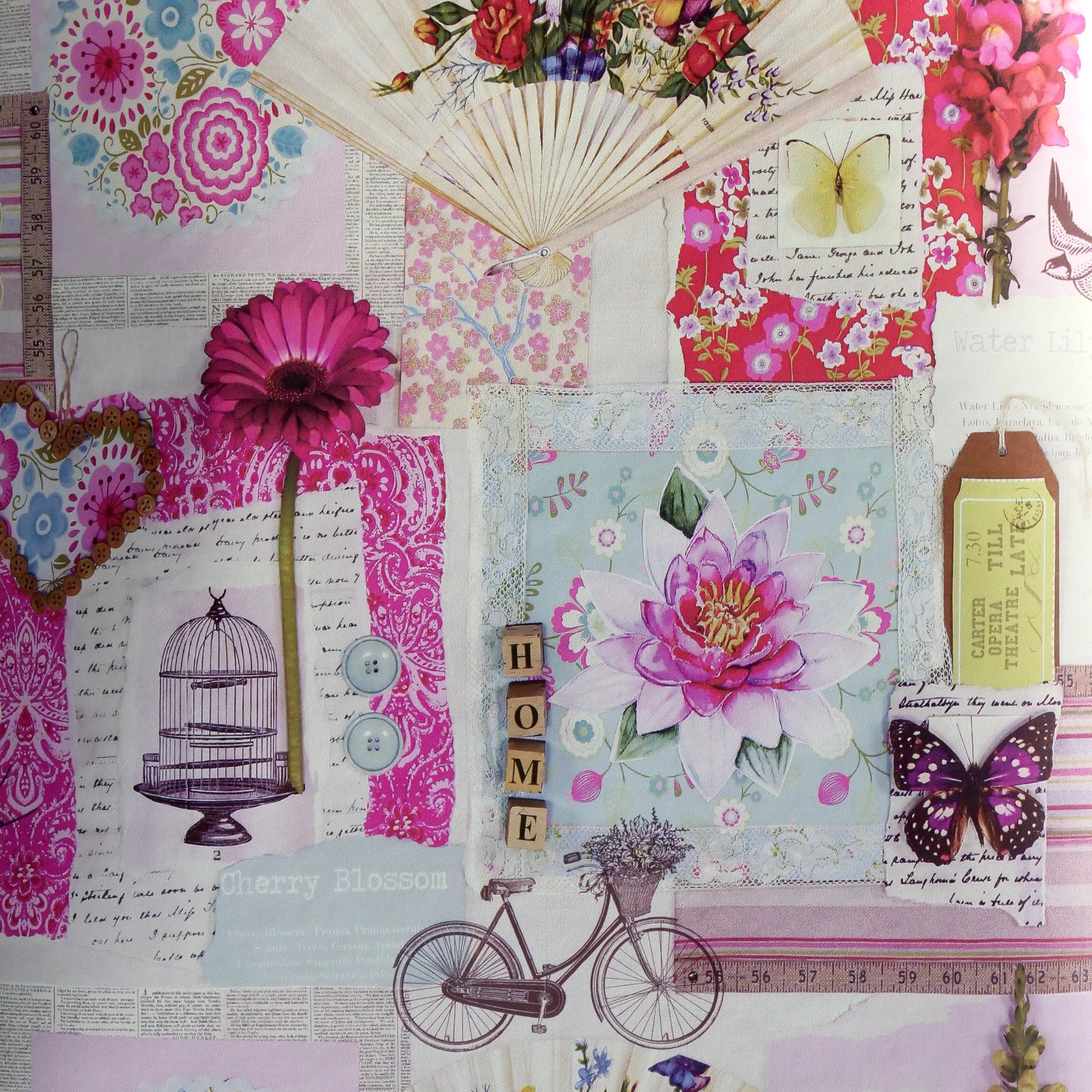 Cute roze deco (per rol) Hoofdafbeelding