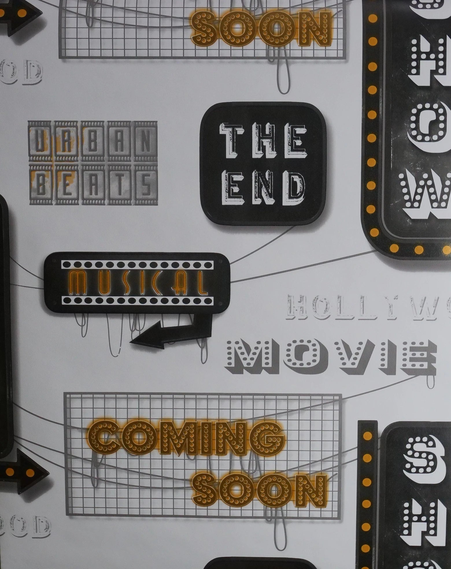 Hollywood (set van 2 rollen)