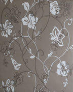 Bruine bloem (set van 3 rollen)