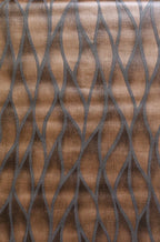 Bruin wave (set van 3 rollen)